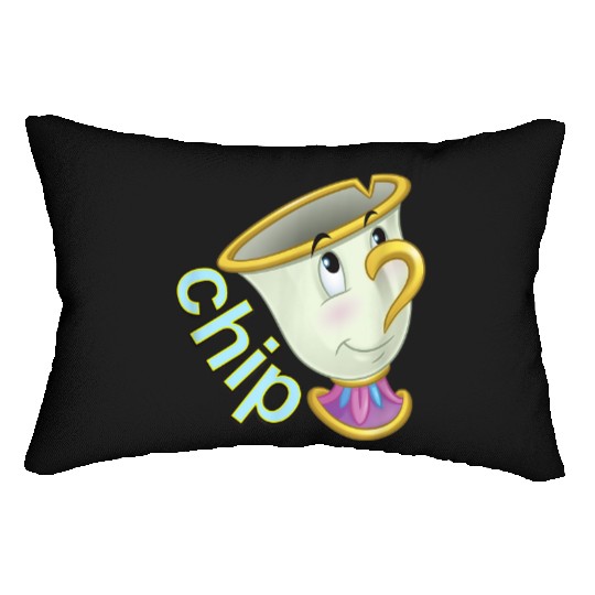 Disney Beauty The Beast Chip Side Profile 8652 Lumbar Pillows