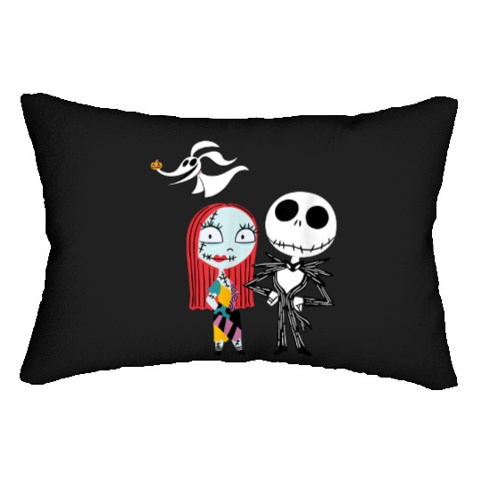 Disney Nightmare Before Christmas Jack and Sally Lumbar Pillows
