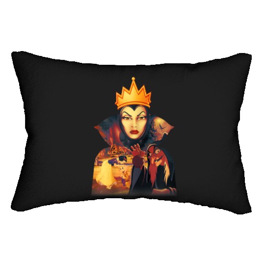 Disney Snow White Evil Wicked Queen Graphic T Lumbar Pillows