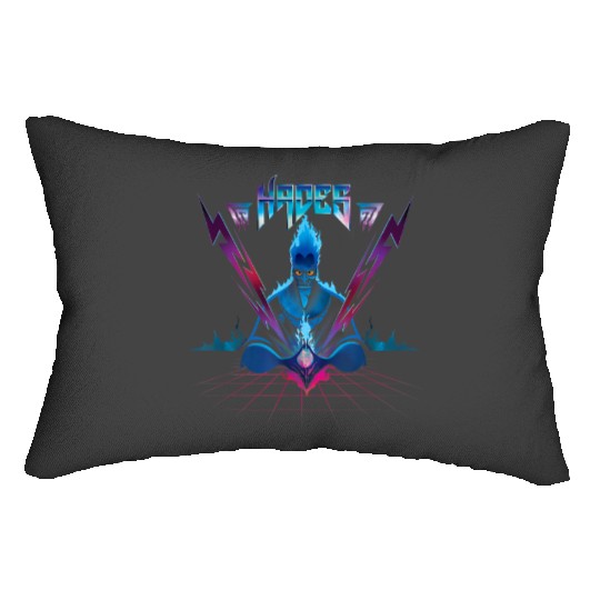 Disney Villains Hades 90s Rock Band Lumbar Pillows