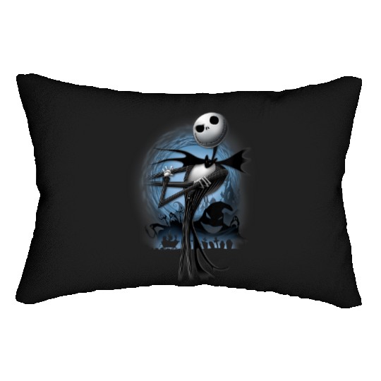 Womens Disney Nightmare Before Christmas Jack Po Lumbar Pillows