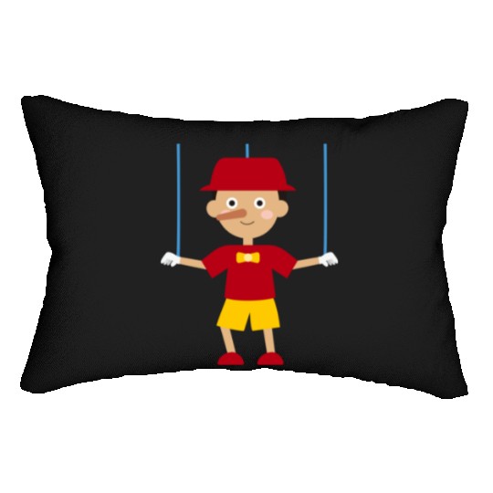 Waltdisneyworld Pinocchio Artwork Art 3 Lumbar Pillows