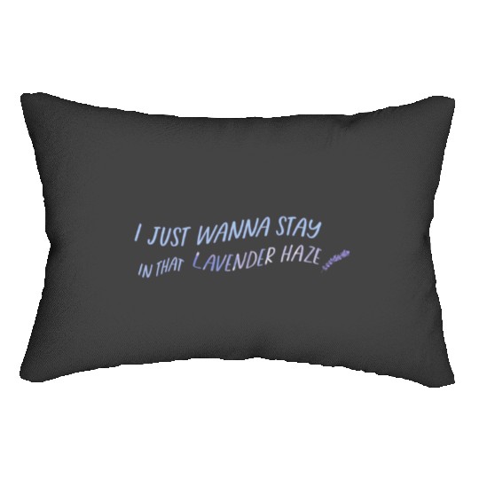 Discover Lavender Haze - Taylor-Swift Midnights Lumbar Pillows