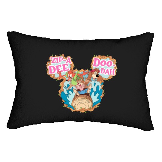 Disney Zip a Dee Doo Dah Lumbar Pillows, Splash Mountain