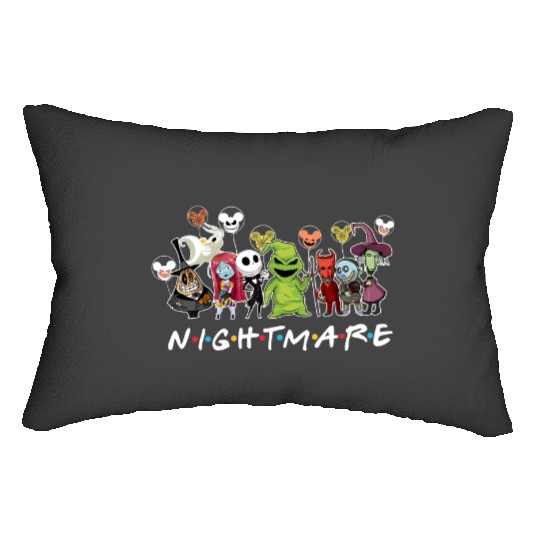 Nightmare Before Christmas Lumbar Pillows, Disney Halloween  Lumbar Pillows, Disney Balloon Lumbar Pillows