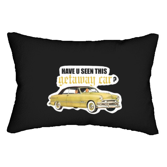 Taylorr swift getaway car reputation Long Lumbar Pillows