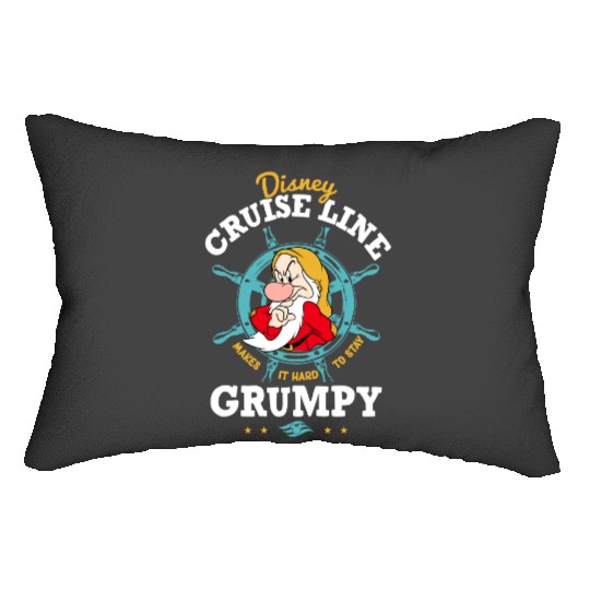 Discover Disney Cruise Line Grumpy Dwarf Makes It Hard To Stay Lumbar Pillows