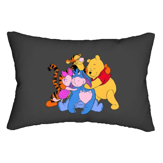 Disney Winnie The Pooh Friends Lumbar Pillows, Winnie The Pooh Characters Jumper, Disney Winnie The Pooh Squad Goals Jumper, Friendship hoody (T172)