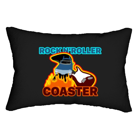Rock 'n' Roller Coaster (with text) - Disneyland - Lumbar Pillows