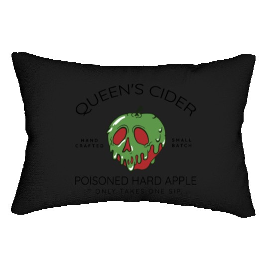 Queens Cider / Poison Apple / Snow White / Disney Inspired Lumbar Pillows