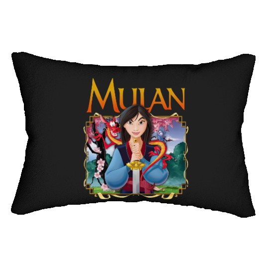 Disney Mulan Anime Mushu Cri-Kee Lumbar Pillows