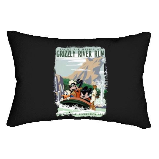 Grizzly River Run Lumbar Pillows, Vintage Disney Lumbar Pillows