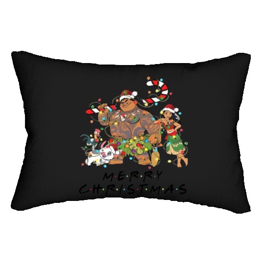 Disney Christmas Lumbar Pillows, Moana Christmas Lumbar Pillows