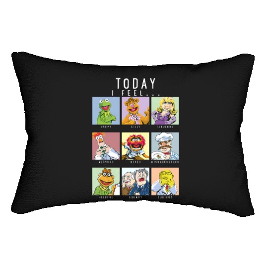 Cute  Funny Disney The Muppets Characters Today Lumbar Pillows