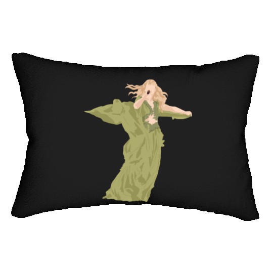 folklore eras tour v4 Lumbar Pillows