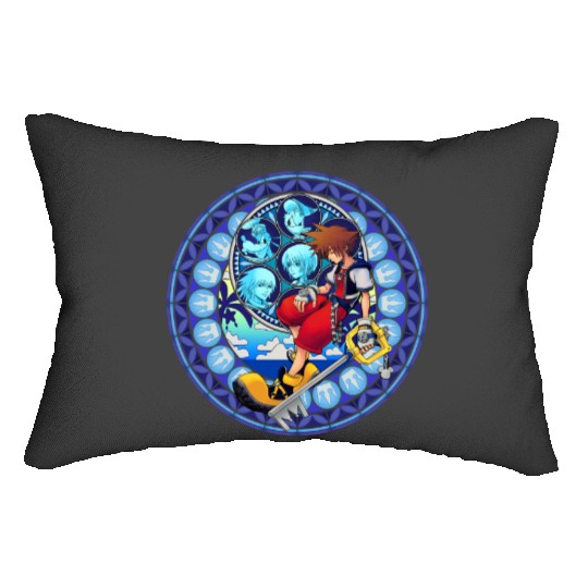 Disney Kingdom Hearts Sora Stained Glass Lumbar Pillows