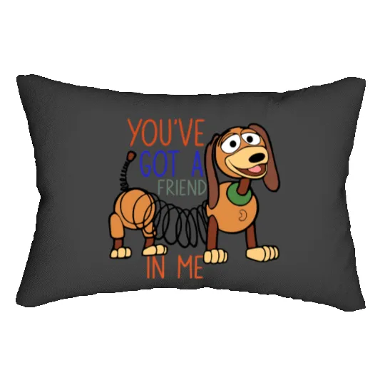 Slinky Dog Disney Lumbar Pillows, Disney Lumbar Pillows, Mickey Ears Slinky Dog Lumbar Pillows