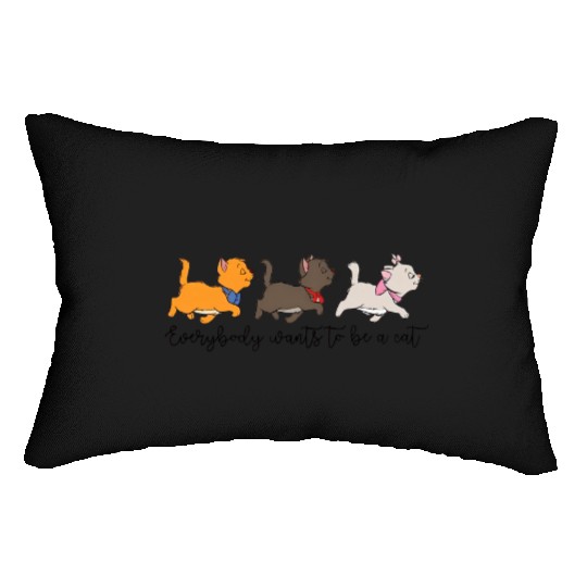 Disney Cat Lumbar Pillows, Aristocats Lumbar Pillows