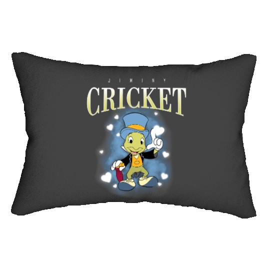 Retro Disney Jiminy Cricket 90s Portrait Lumbar Pillows, Disney Pinocchio