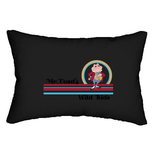 Disney Retro Mr. Toad's Wild Ride Lumbar Pillows / Disney Mr. Toad Lumbar Pillows