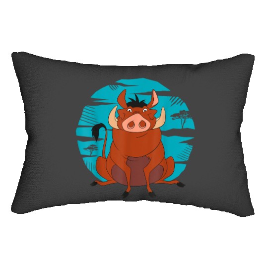 Discover Disney The Lion King Happy Pumbaa Lumbar Pillows