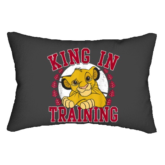 Disney Lion King Simba King In Training Circle Portrait Lumbar Pillows