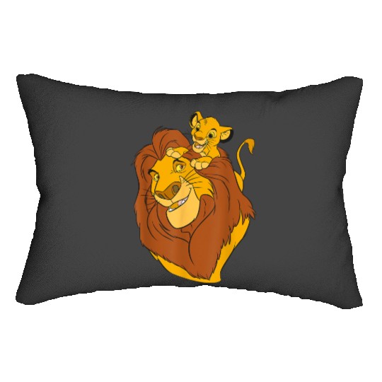 Disney The Lion King Simba And Mufasa Father And Son Lumbar Pillows