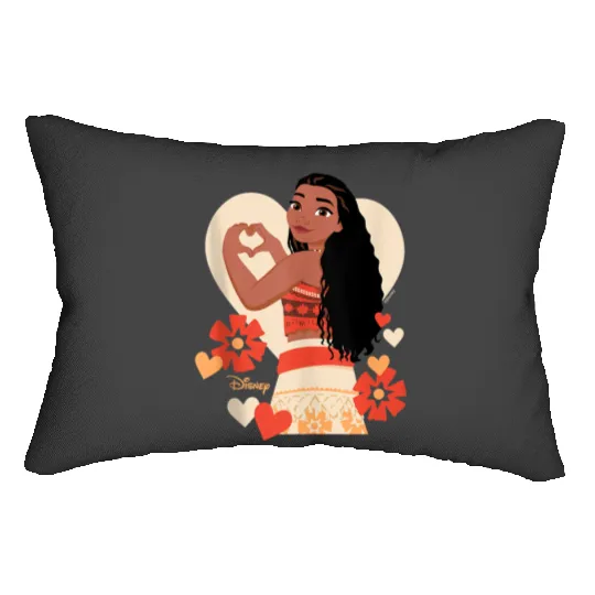 Disney Princess - Moana Heart Valentine's Day Lumbar Pillows