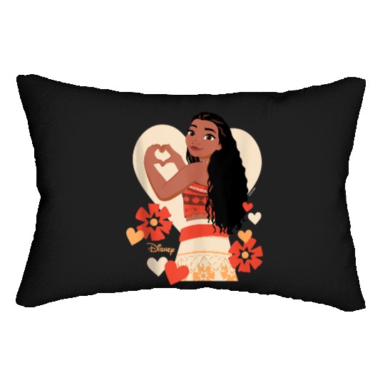Disney Princess - Moana Heart Valentine's Day Lumbar Pillows