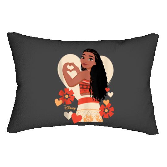 Disney Princess - Moana Heart Valentine's Day Lumbar Pillows