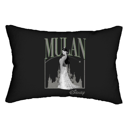 Vintage Mulan 90s Lumbar Pillows, Disney princess