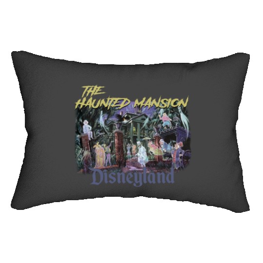 Retro The Haunted Mansion 1969 Disneyland Lumbar Pillows