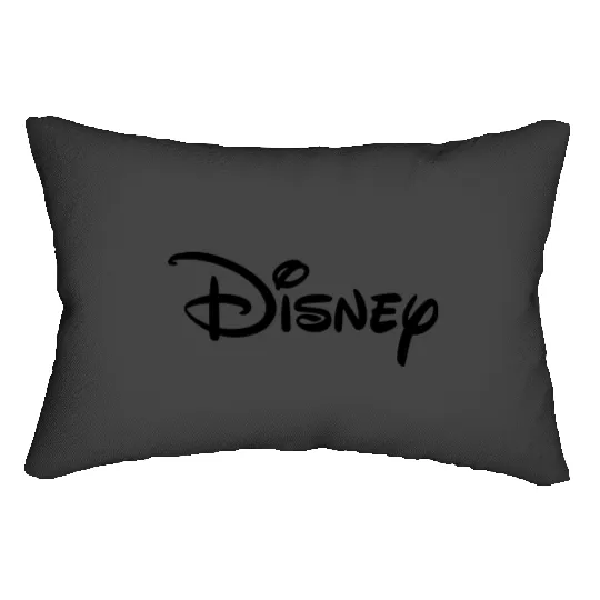 Discover Disney logo Lumbar Pillows
