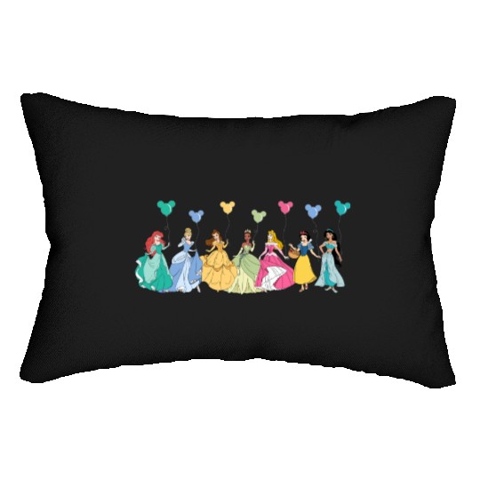 Disney Princess Balloon Lumbar Pillows, Princess Squad Lumbar Pillows