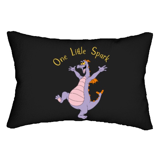 Disney Lumbar Pillows / Figment Lumbar Pillows / One Little Spark / Epcot Lumbar Pillows