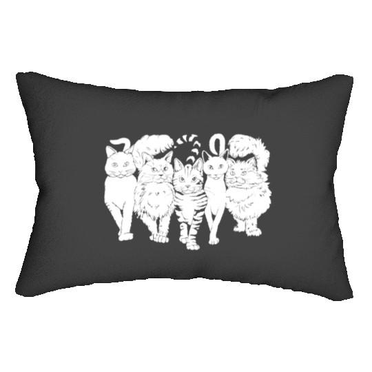 Discover Cat Episode 8 Mid9 Taylor Lumbar Pillows