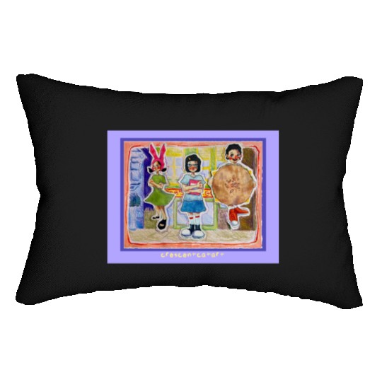 Bobs Burgers Spiral Notebook Lumbar Pillows