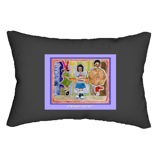 Bobs Burgers Spiral Notebook Lumbar Pillows