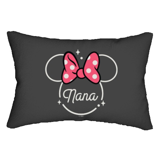 Disney Minnie Mouse Nana Grandma Icon Magic Mothers Day Lumbar Pillows