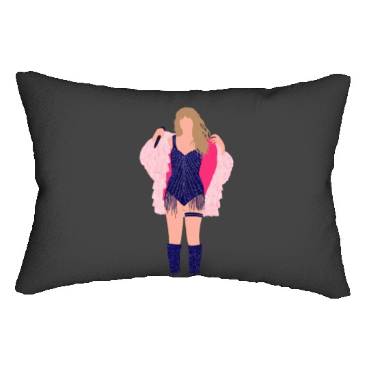 TaylorSwift Eras Tour Midnights Outfit art Active Lumbar Pillows