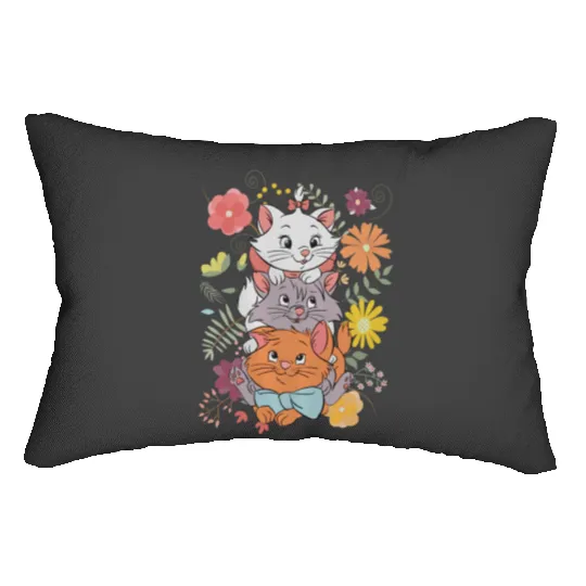 Disney The Aristocats Floral Lumbar Pillows, Disney Marie Aristocats Lumbar Pillows