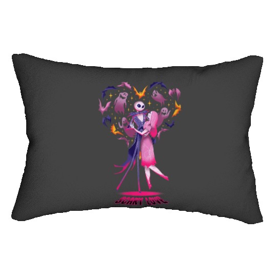 Disney The Nightmare Before Christmas Jack Sally Scary Love Lumbar Pillows