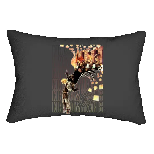 Womens Disney Kingdom Hearts Sora Ice Cream Memory Chest Portrait Lumbar Pillows