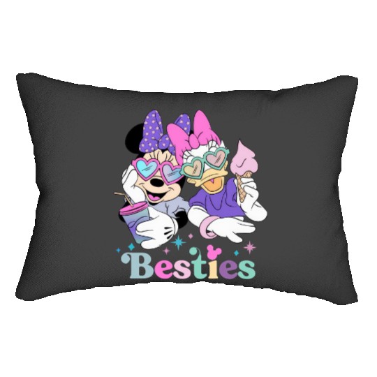 Disney with my Bestie Lumbar Pillows, Disney Lumbar Pillows, Minnie and Daisy Lumbar Pillows, Disneyland Lumbar Pillows, Friends Lumbar Pillows, Besties Lumbar Pillows, Disney Trip Lumbar Pillows