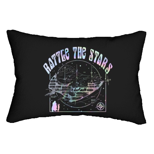 Disney Treasure Planet Vintage Rattle The Stars Rainbow Neon Lumbar Pillows