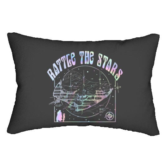 Disney Treasure Planet Vintage Rattle The Stars Rainbow Neon Lumbar Pillows