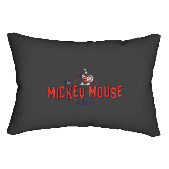 Disney 100 Mickey Friends Mickey Mouse Club Marching Logo Lumbar Pillows