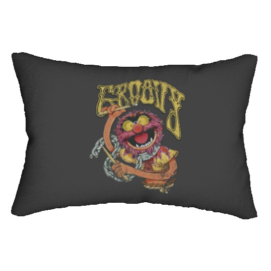 Disney The Muppets Groovy Animal 60's Style Distressed Lumbar Pillows