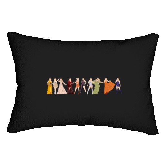 eras tour taylors v3 Lumbar Pillows