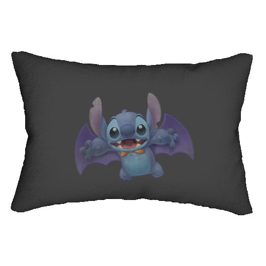Disney Lilo Stitch Halloween Cute Vampire Stitch Portrait Lumbar Pillows
